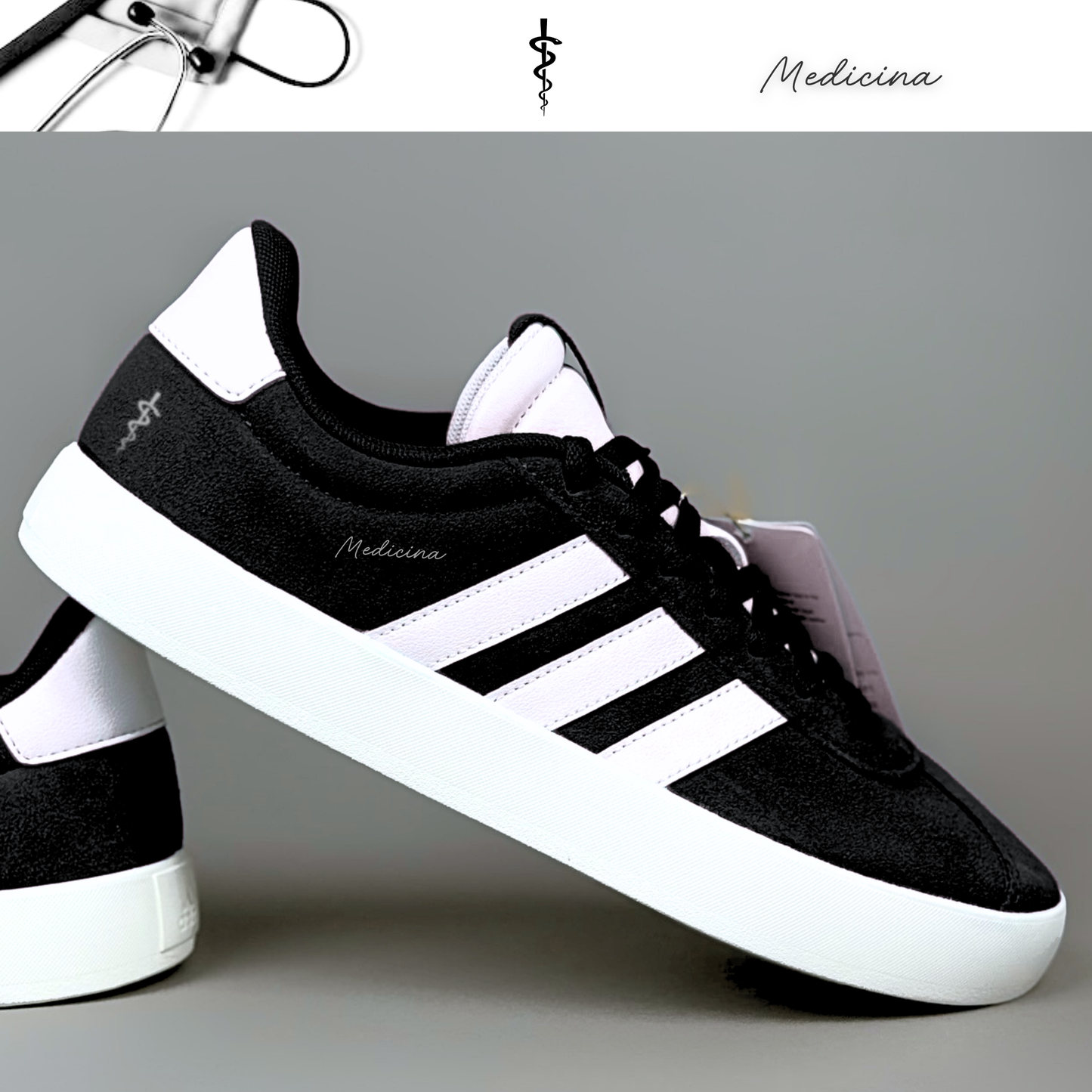 Exclusivo: Tênis Grand Court e VL Court 3.0 Signature Customizado de Medicina + *BRINDE 1x Caneca* - EDIÇÃO LIMITADA
