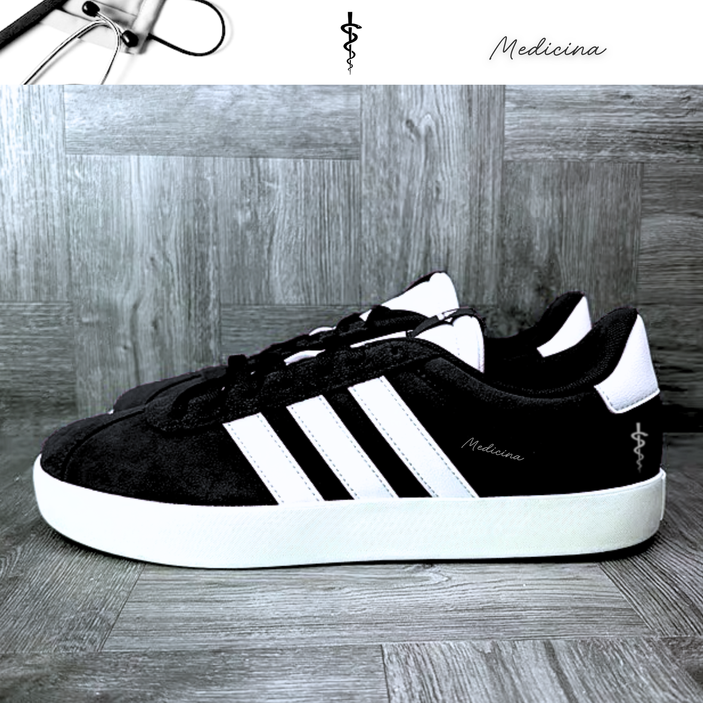 Exclusivo: Tênis Grand Court e VL Court 3.0 Signature Customizado de Medicina + *BRINDE 1x Caneca* - EDIÇÃO LIMITADA