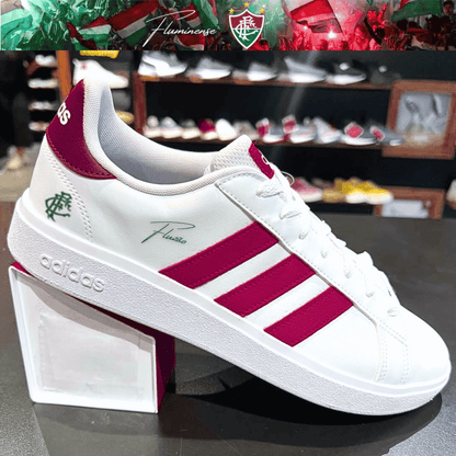 Exclusivo: Tênis Grand Court e VL Court 3.0 Signature Nova Versão Customizada do Fluzão + *BRINDE 1x Caneca* - EDIÇÃO LIMITADA